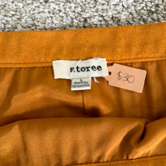 Storee Suede Skirt - Picture 3 of 3